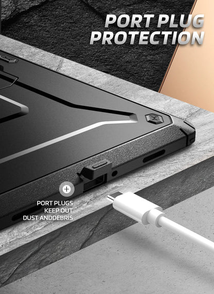 UB PRO Series Galaxy Tab A11 Plus 11 Inch (2025) Protective Case - Black