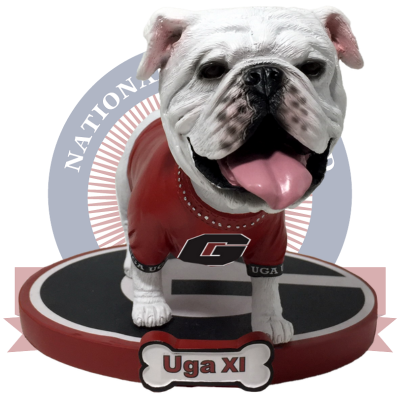 Uga Georgia Bulldogs Live Bulldog Bobbleheads