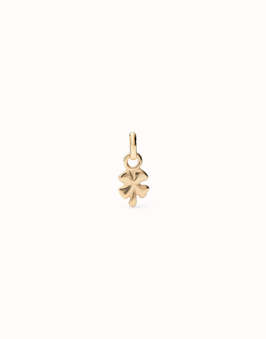 UNOde50 Clover Pendant Charm - Gold