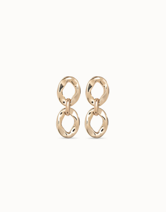 UNOde50 Groovy Earrings - Gold