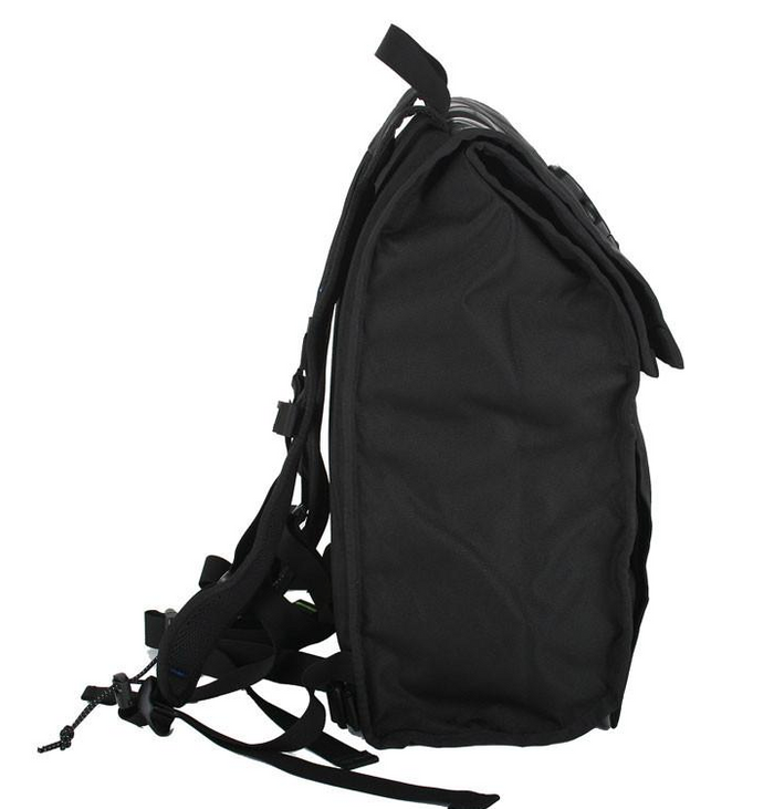 Upcycled Backpack- Made in the USA from Upcyled inner tubes & street sign scraps  - Save Landfill Space! - Give Back Goods
