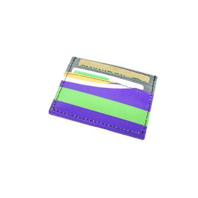 Upcycled Banner Wallet - Eco-friendly- Made in the USA - Saves Landfill Space!