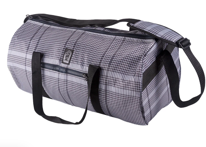 Upcycled Retro Duffel Bag, Sustainable