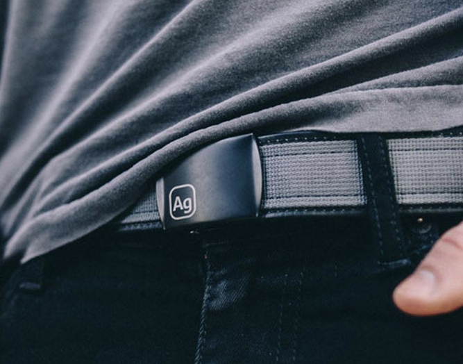 Upcycled Military Style Belt - Vegan- Made in the USA - Saves Landfill Space! - Give Back Goods
