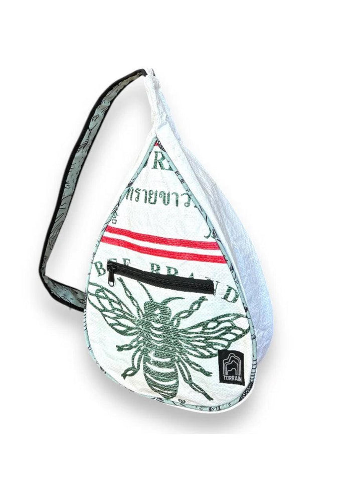 Upcycled Sling Backpack- Sustainable, Saves Landfills, Cambodia