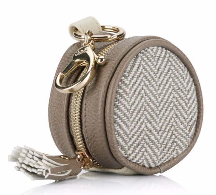 Vanilla Latte Diaper Bag Charm Pod Keychain