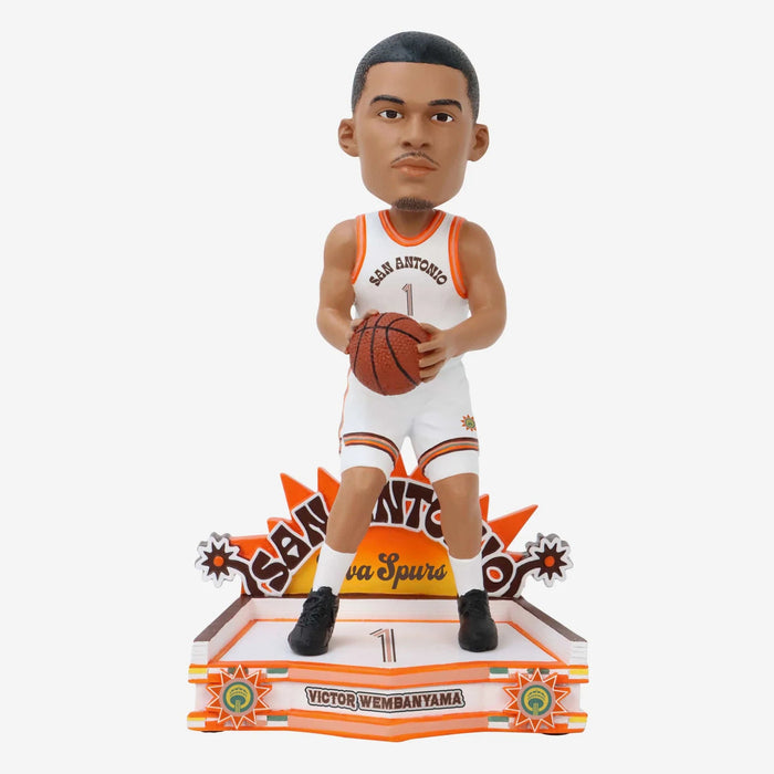 Victor Wembanyama San Antonio Spurs 2024 City Jersey NBA Basketball Bobblehead