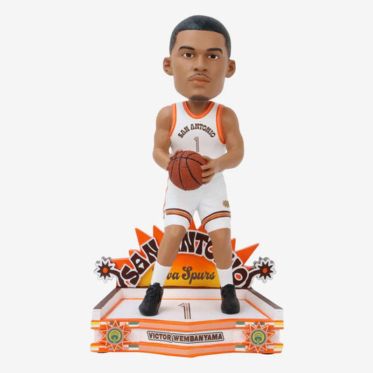 Victor Wembanyama San Antonio Spurs 2024 City Jersey NBA Basketball Bobblehead
