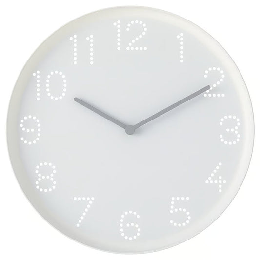 Wall Clock White 25cm