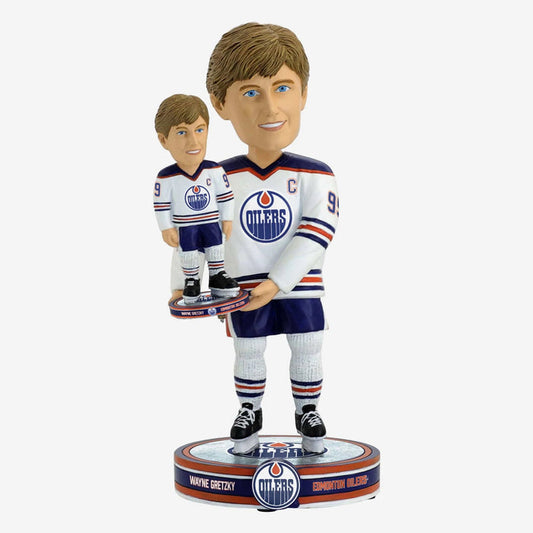 Wayne Gretzky Edmonton Oilers Bobble Dubblz NHL Hockey Bobblehead