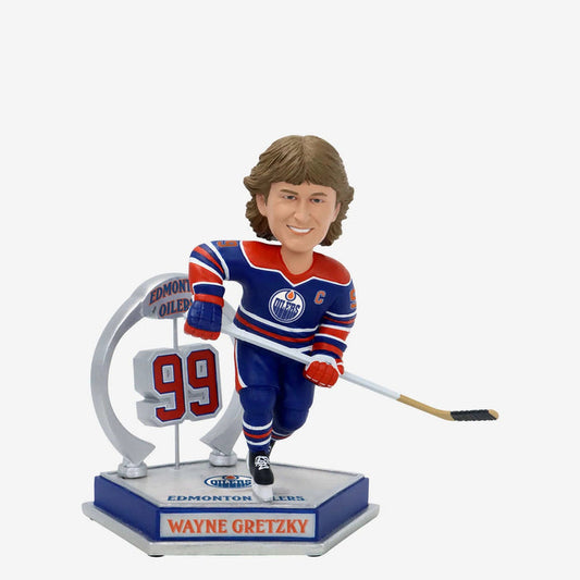 Wayne Gretzky Edmonton Oilers Legendary Number 99 NHL Hockey Bobblehead