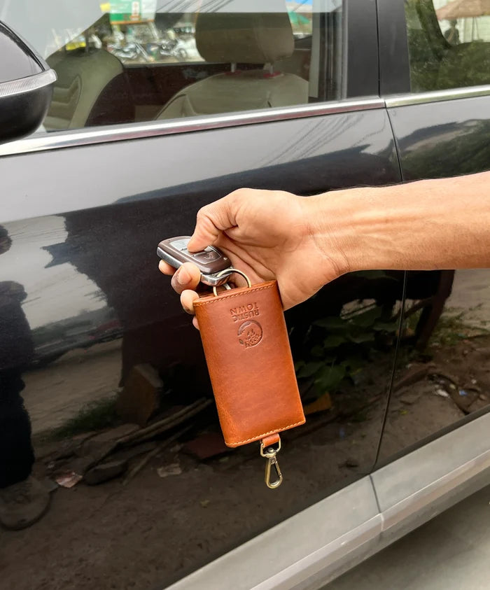 Leather key holder