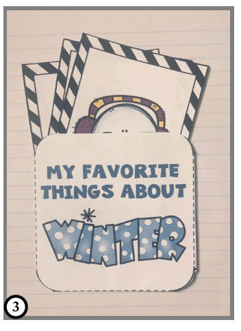 Winter Interactive Foldable Booklets