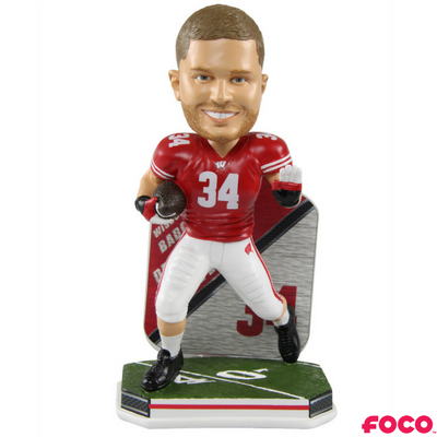 Derek Watt Wisconsin Badgers College Football Super Star Bobbleheads