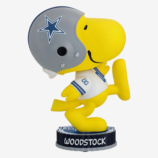 Woodstock Dallas Cowboys 2024 Peanuts Bighead NFL Football Bobblehead