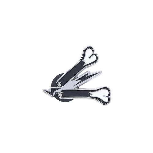 WTAPS BROKEN BONES / BADGE. STEEL