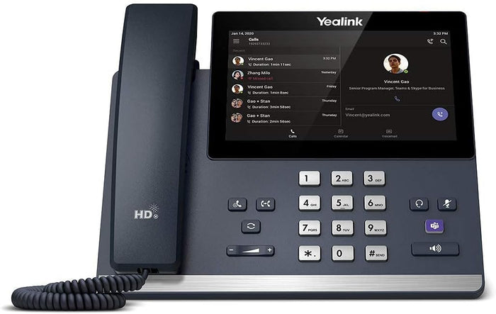 Yealink Mp56 Teams Edition Ip Phone, 7" (800x480) capacitive TouchScreen, PoE - Coretek Computers