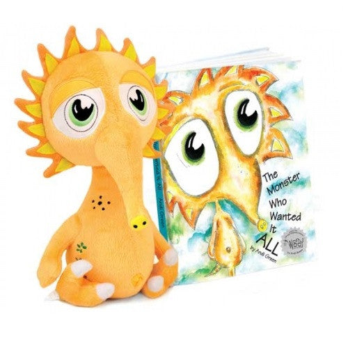 Zelly the Monster of Envy & Book: The Monster Who Wanted It All