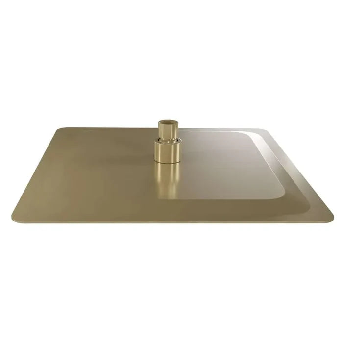 ZLINE Bliss 12 In. Oversized Shower Head in Champagne Bronze (BLS-H12-CB) top.