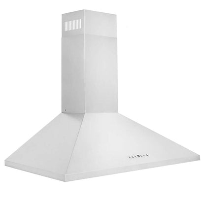 ZLINE 30 in. Convertible Vent Convertible Vent Wall Mount Range Hood in Stainless Steel, Handle Open Box-Good Condition