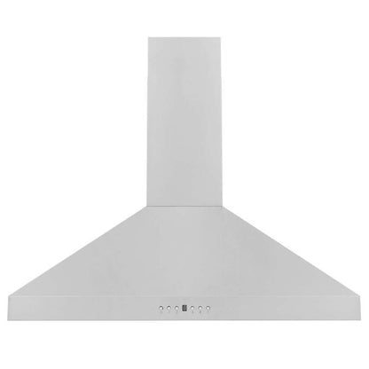ZLINE 30 in. Convertible Vent Convertible Vent Wall Mount Range Hood in Stainless Steel, Handle Open Box-Good Condition