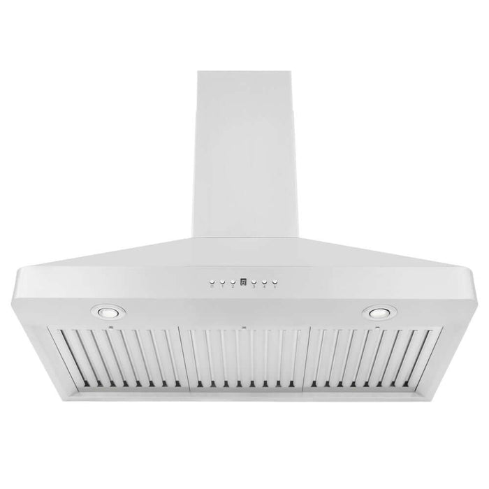 ZLINE 30 in. Convertible Vent Wall Mount Range Hood in Stainless Steel, Handle Open Box-Good Condition