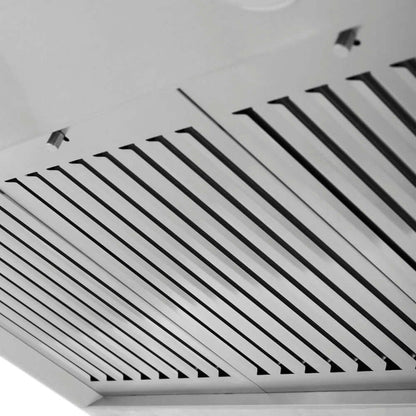 ZLINE 30 in. Convertible Vent Wall Mount Range Hood in Stainless Steel, Handle Open Box-Good Condition