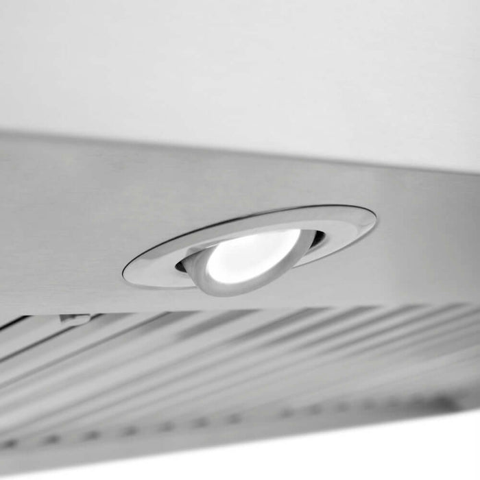 ZLINE 30 in. Convertible Vent Wall Mount Range Hood in Stainless Steel, Handle Open Box-Good Condition