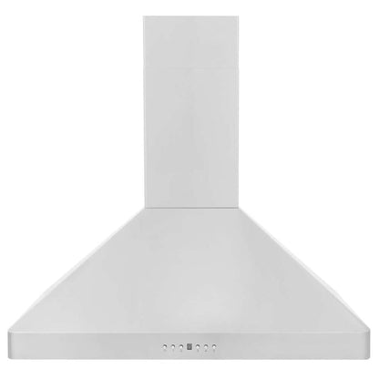 ZLINE 36 in. Convertible Vent Wall Mount Range Hood in Stainless Steel, Handle Open Box-Good Condition